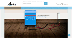Desktop Screenshot of dekamarine.com